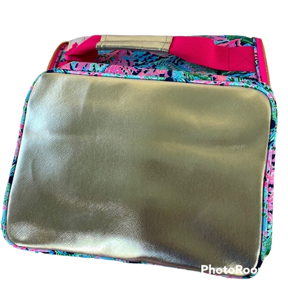 🔥🔥🆕💕🌴LILLY PULITZER🌴WINE CARRIER BRINGING MERMAID BACK - Picture 9 of 10